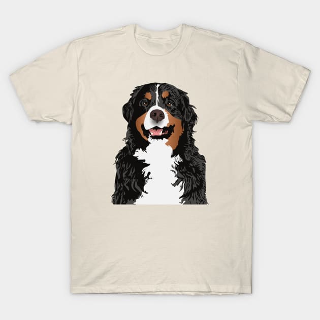 BERNESE MOUNTAIN DOG FOR BERNESE MOUNTAIN PARENT T-Shirt by riin92